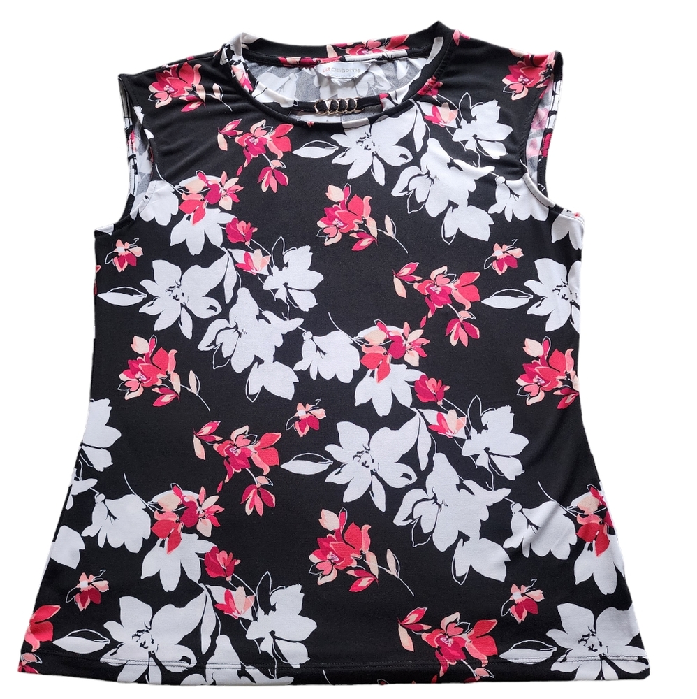 Liz Claiborne Floral Tank Top